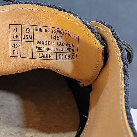 BRAND NEW DR MARTENS DUCHESS CORDUROY LOAFERS - Picture 15 of 16